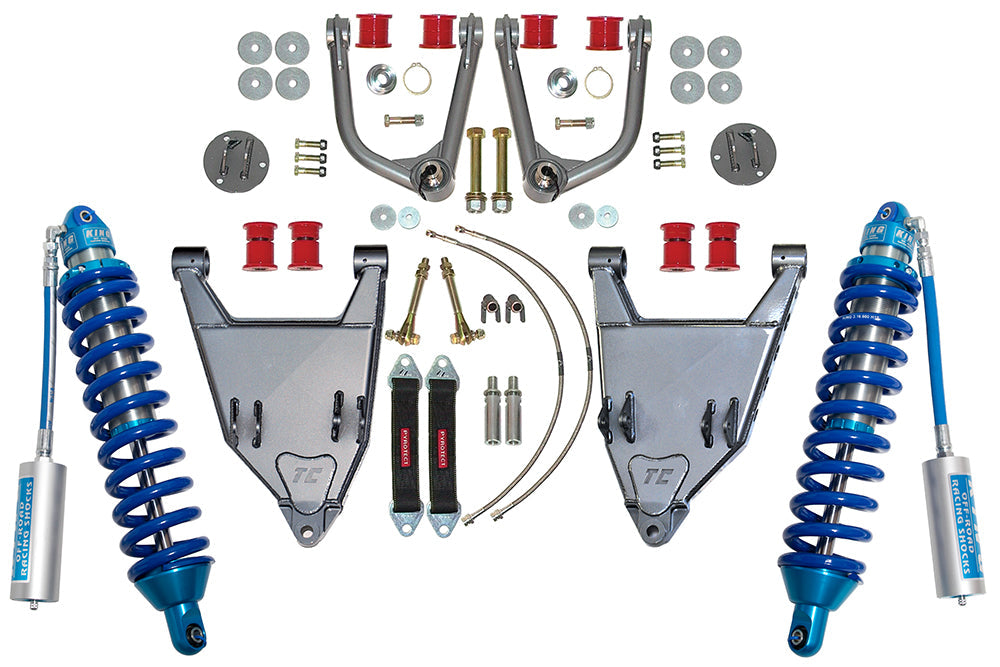 1996-2004 1st Gen Tacoma Total Chaos +3.5 Long Travel Kit w/ King Coilovers