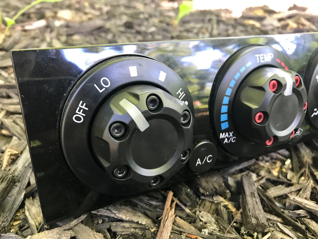 Climate Knobs (2005-2015 Tacoma) - 4 PACK - RED