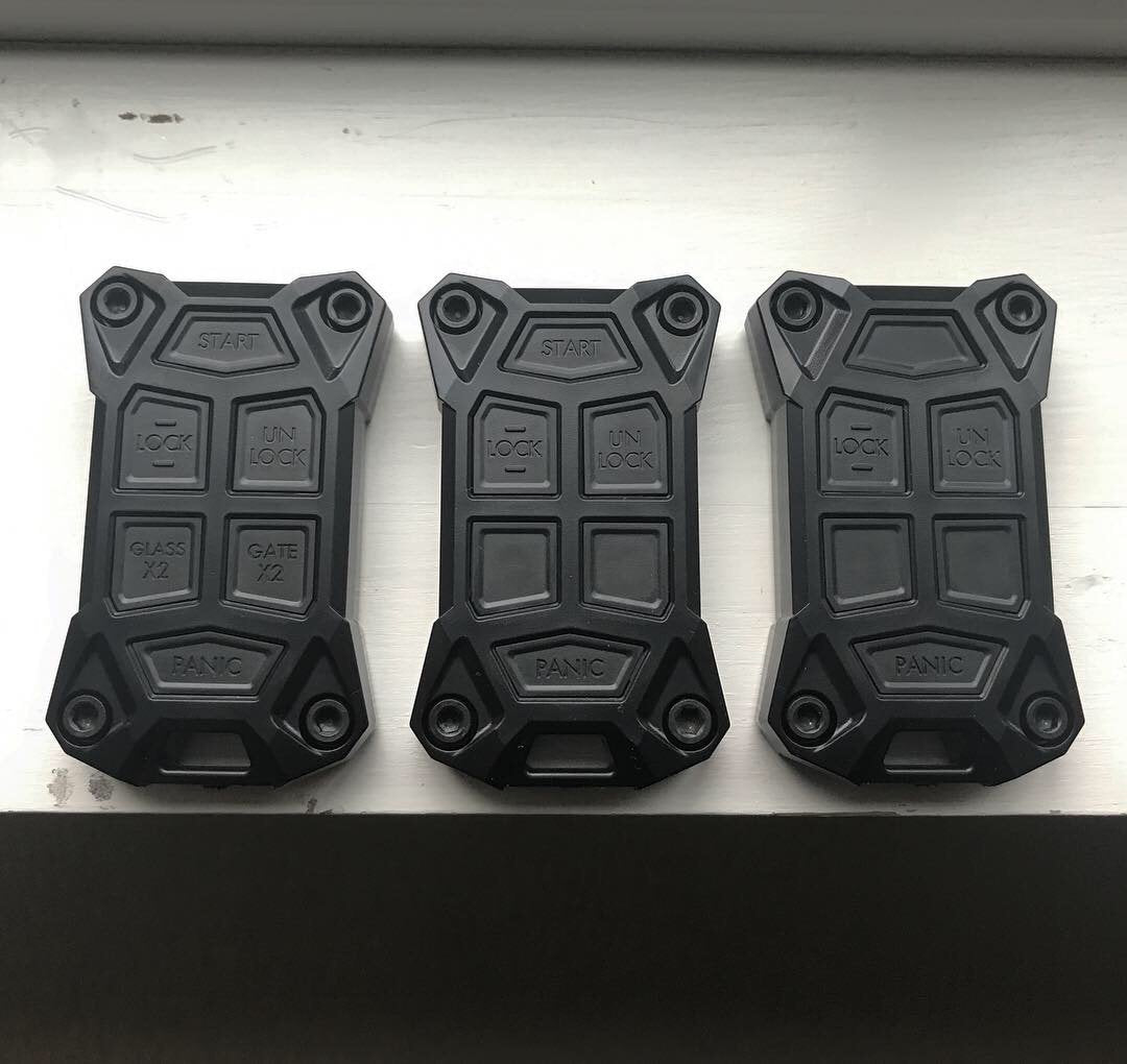 Injection Fob IF010 (V1 2014-2018 Chevy/GMC) - BLACK