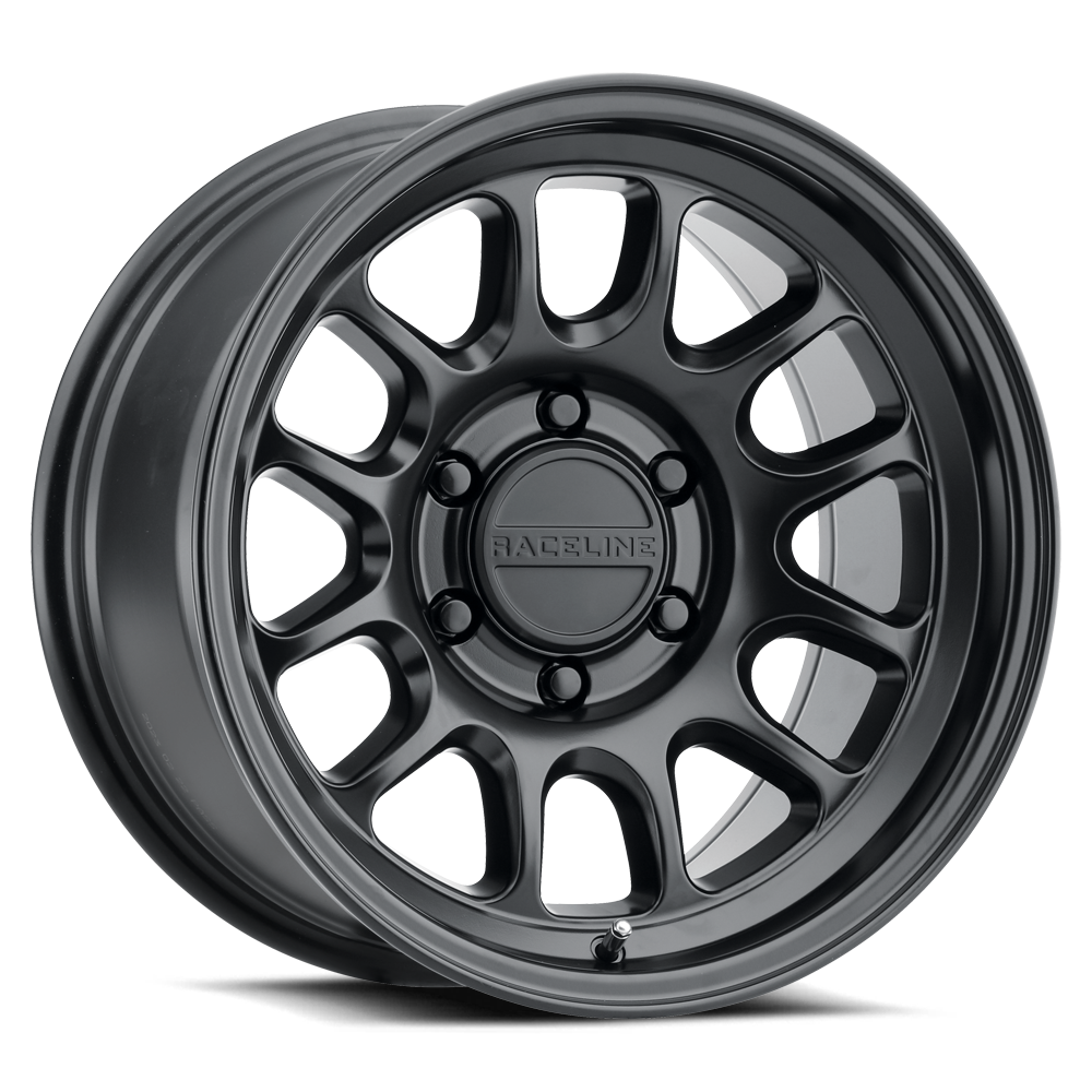 Raceline 958 Rogue 17x8.5 Satin Black wheel for Toyota Tacoma 2016-2023