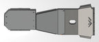 96-02 3rd Gen 4Runner Full 3/16" Skid Plates - True North Fabrications