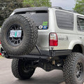 96-02 3rd Gen 4Runner Rear Plate Bumper - Welded - True North Fabrications