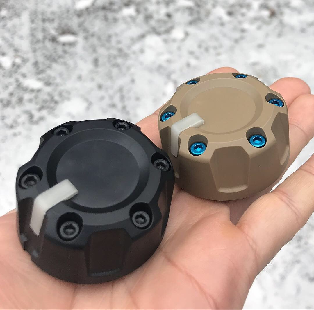 Climate Knobs (FJ Cruiser) - SUN FUSION YELLOW