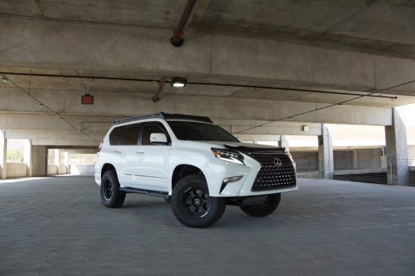 Alpharex 14-19 Lexus GX 460 NOVA Series Projector Headlights Black