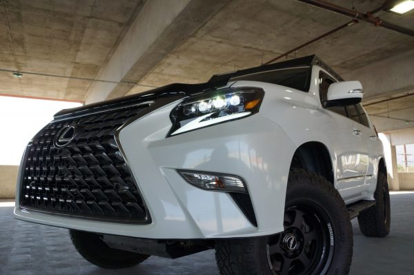 Alpharex 14-19 Lexus GX 460 NOVA Series Projector Headlights Black