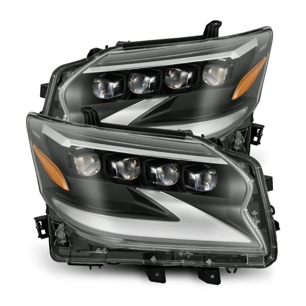 Alpharex 14-19 Lexus GX 460 NOVA Series Projector Headlights Black