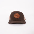 Adventure Driven Circle Patch Hat | Brown / Khaki