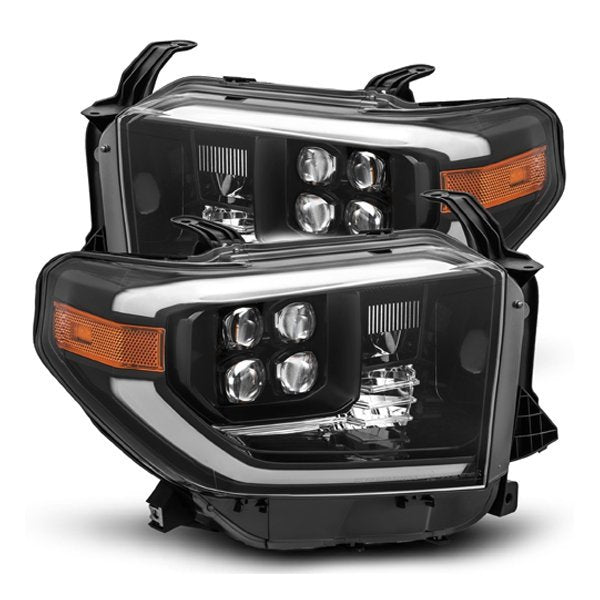 AlphaRex NOVA-Series LED Projector Headlights Black For 2nd Gen Tundra (2014+)