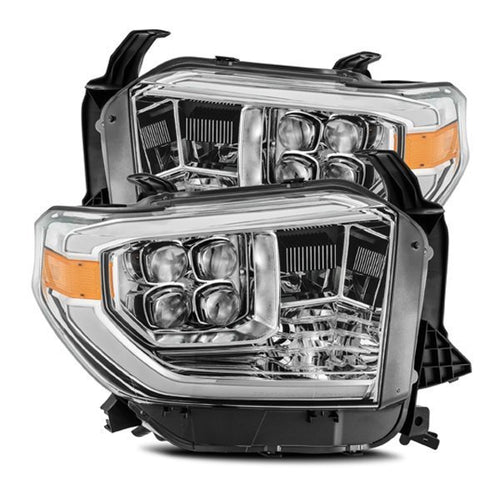 AlphaRex NOVA-Series LED Projector Headlights Chrome For 2nd Gen Tundra (2014+)