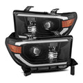AlphaRex PRO-Series LED Projector Headlights Alpha-Black For 2nd Gen Tundra (2007-2013)