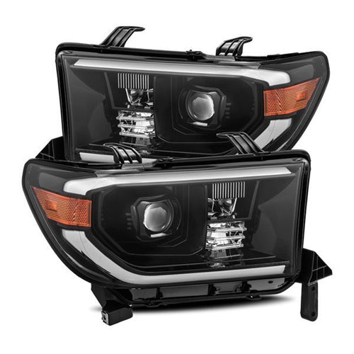 AlphaRex PRO-Series LED Projector Headlights Alpha-Black For 2nd Gen Tundra (2007-2013)