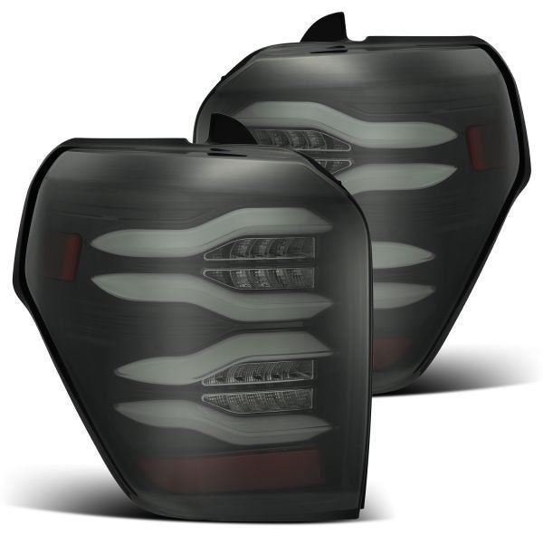 AlphaRex PRO-Series LED Tail Lights Jet Black - 5th Gen 4Runner (2010-2022)