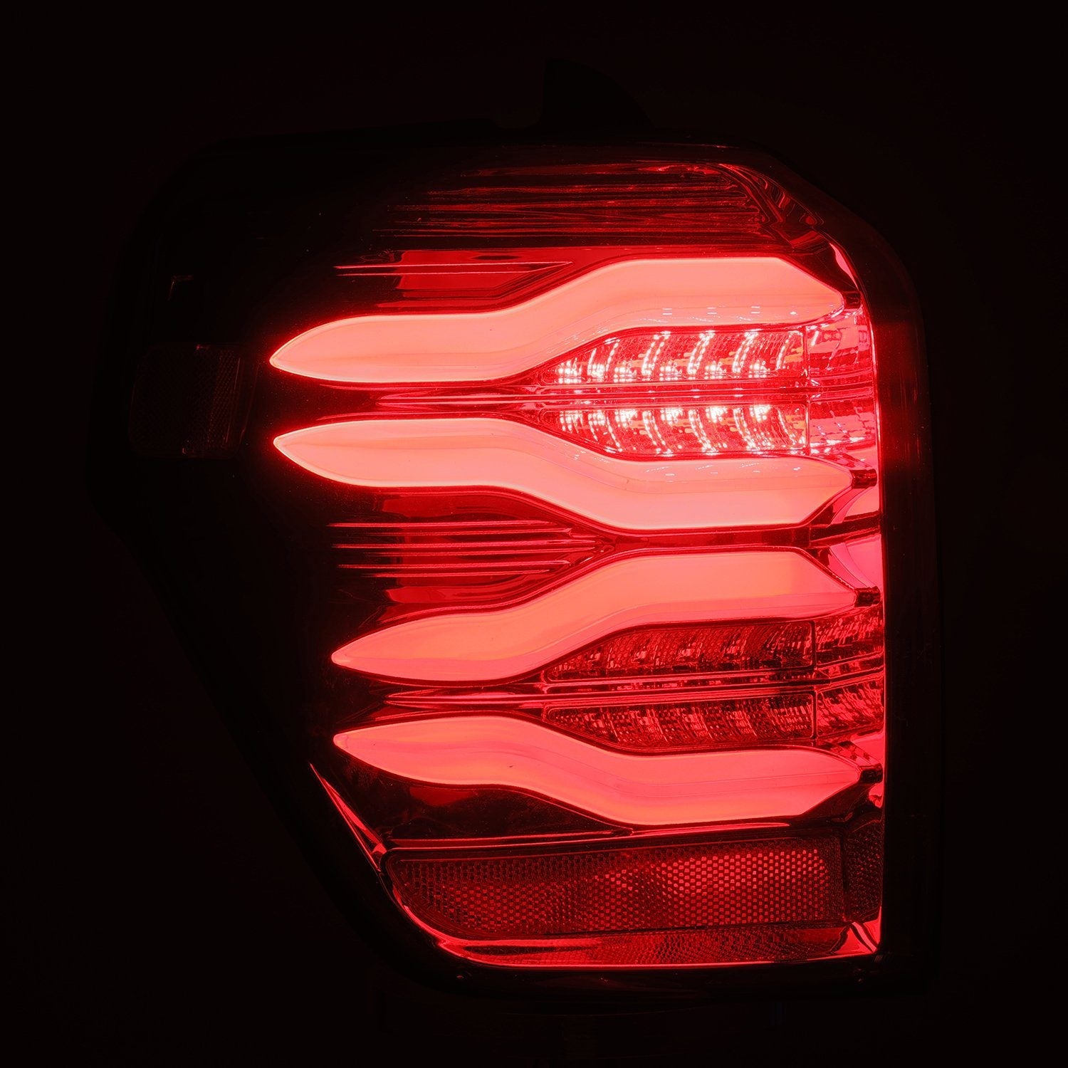 AlphaRex PRO-Series LED Tail Lights Jet Black - 5th Gen 4Runner (2010-2022)
