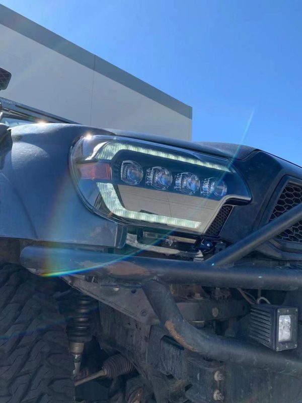 Alpharex - NOVA series LED Projector Headlights Alpha-Black | 12-15 Tacoma