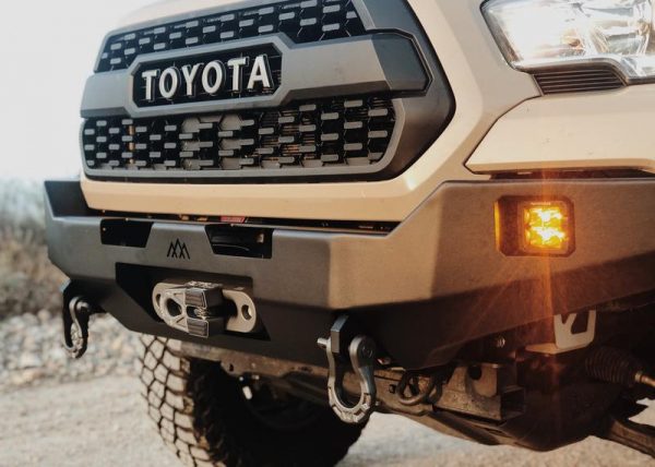 Backwoods Adventure Mods Tacoma 3rd Gen (2016-2023) Hi-Lite Overland Front Bumper [No Bull Bar]