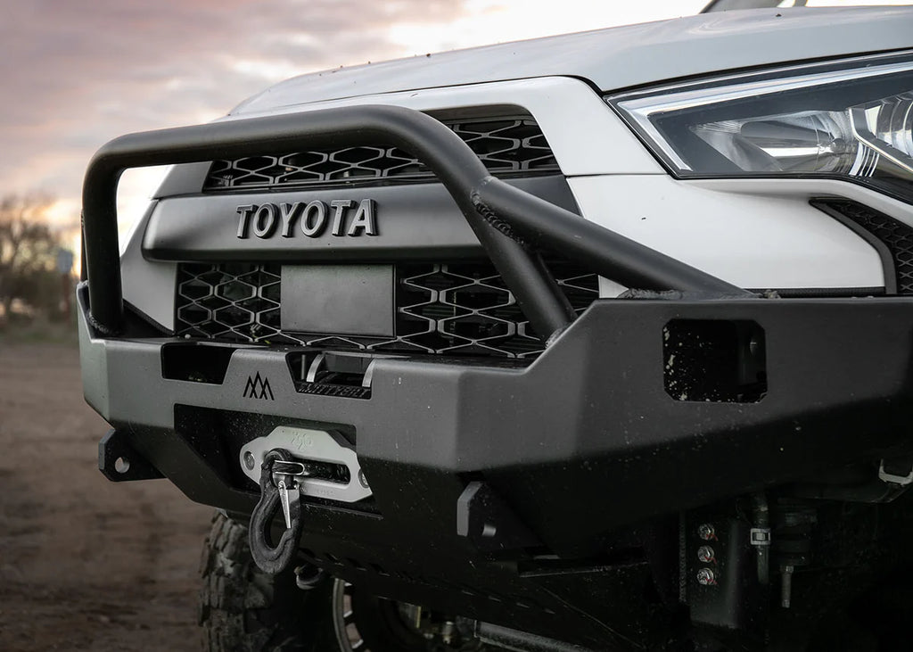 Backwoods Adventure Mods 4Runner 5th Gen (2010-2024) Hi-Lite Overland Front Bumper [PreRunner Bull Bar]