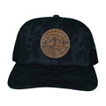 YM Mountain Stream Black Camo & Mesh Trucker Hat