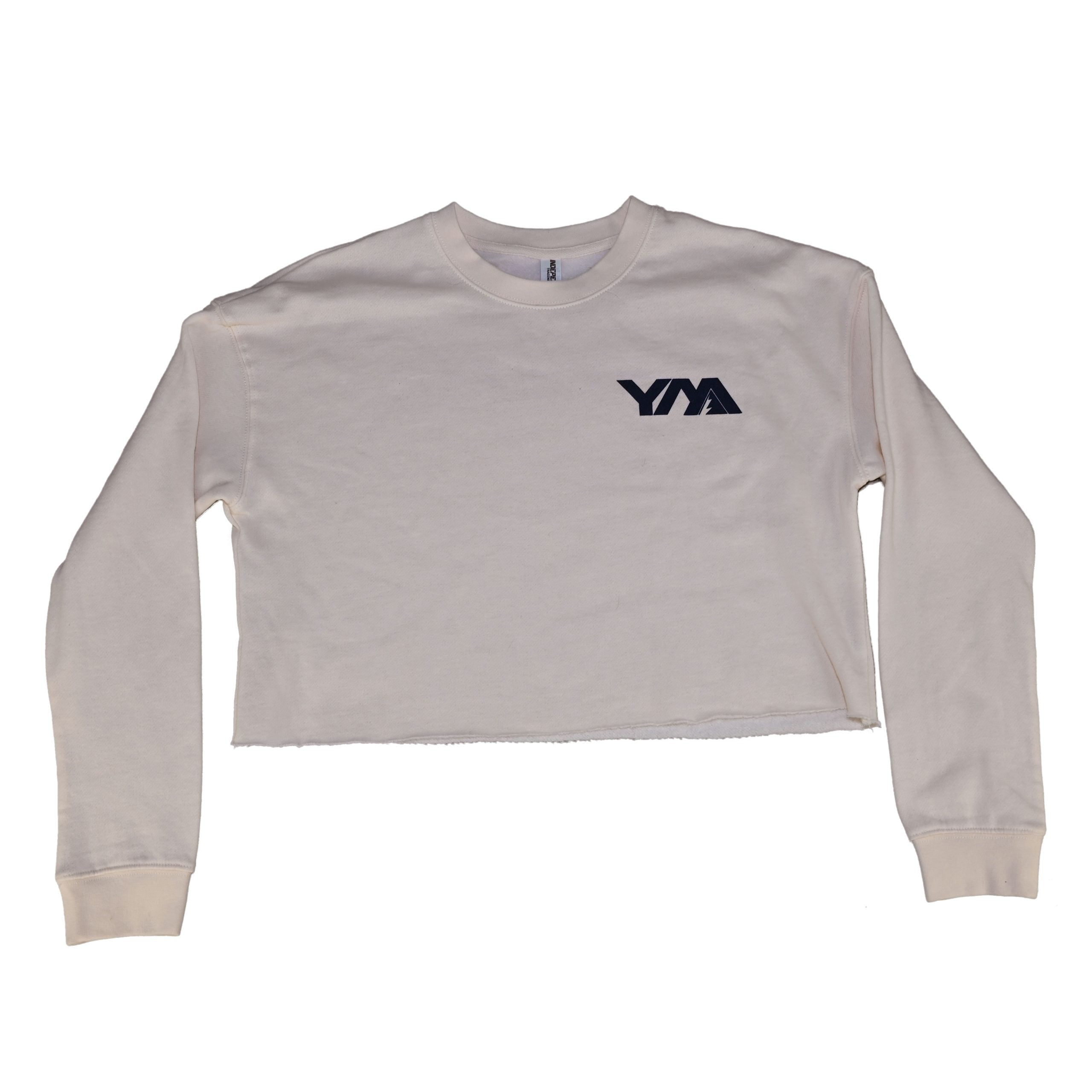 YM Classic Crop Sweatshirt (Bone)