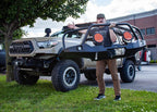 Backwoods Adventure Mods Tacoma 3rd Gen (2016-2023) Hi-Lite Overland Front Bumper [Bull Bar]