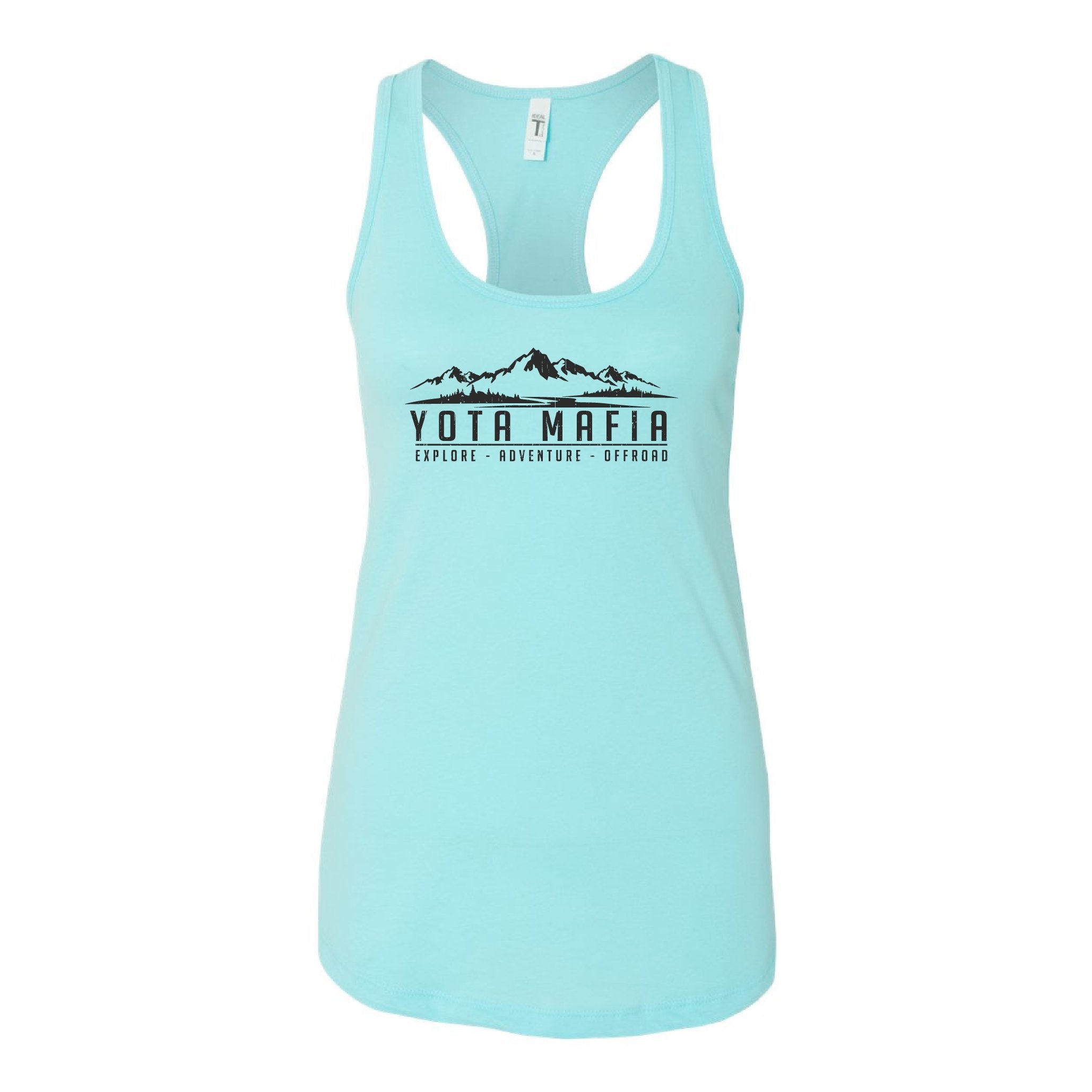 YM Womens Tank Top (Teal)