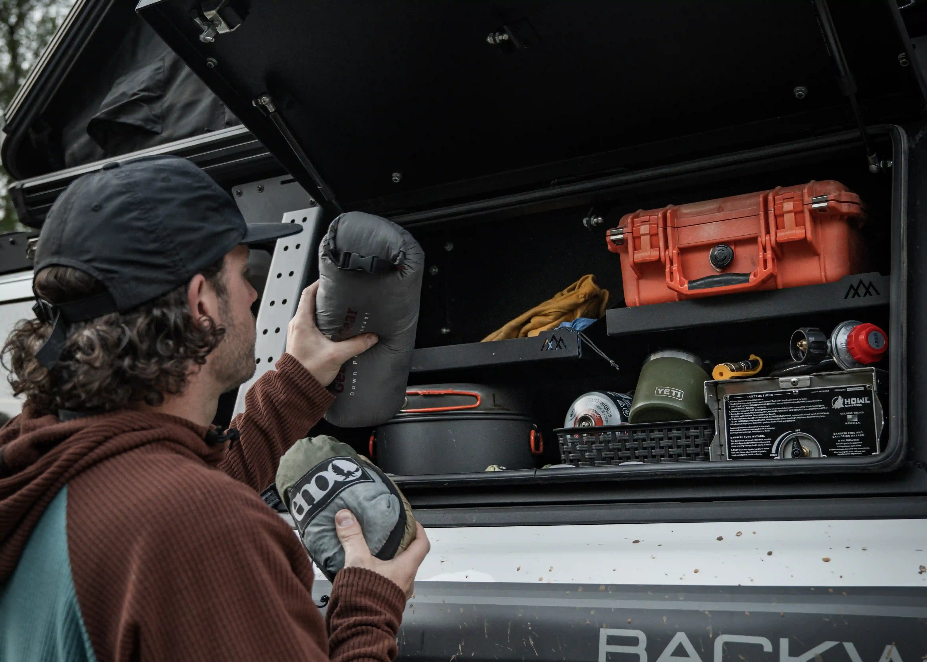 Overland Bed Rack Storage Box - Toyota Tacoma