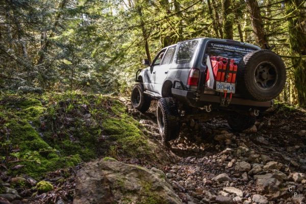 Coastal Offroad 3rd Gen 4runner High Clearance Rear Bumper DIY Kit