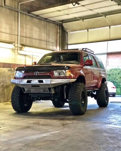 Coastal Offroad 3rd Gen 4Runner Top Front Bumper DIY Kit