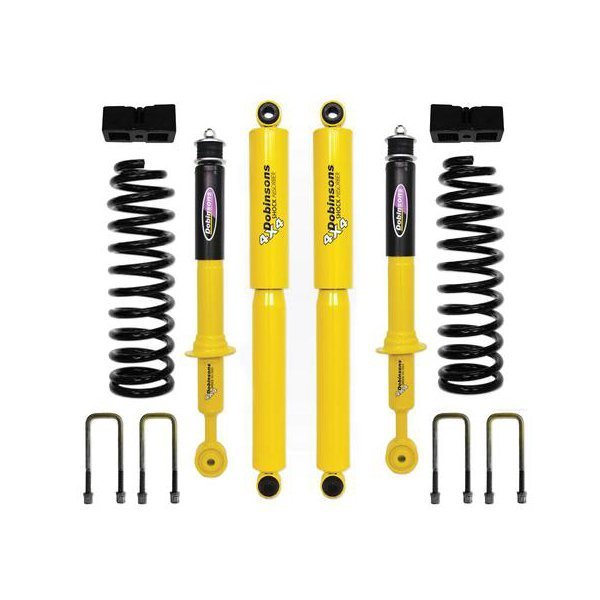 Dobinsons 1.5"–3.0" Quick Ride Lift Kit 2nd and 3rd Gen Tacoma (Double Cab Short Bed) (2005-2019)