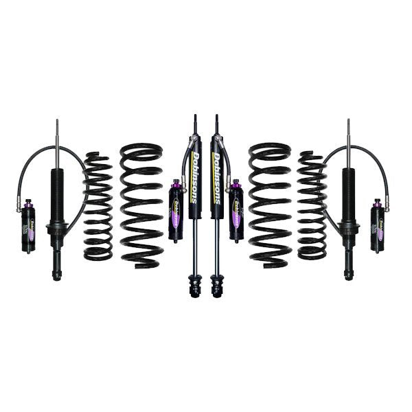 Dobinsons 1"–3.5" MRR 3-Way Adjustable Lift Kit 4th Gen 4Runner (2003-2009) - Black