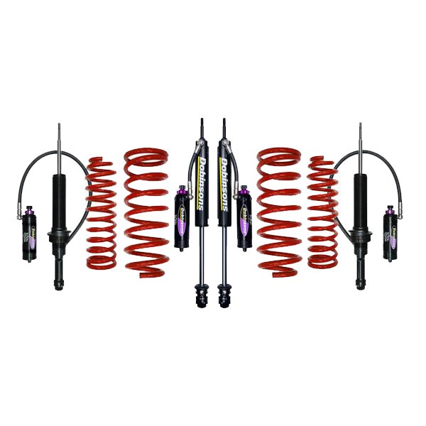 Dobinsons 1"–3.5" MRR 3-Way Adjustable Lift Kit 4th Gen 4Runner (2003-2009) - Red