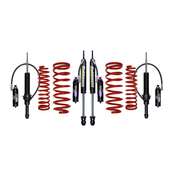 Dobinsons 2" MRR 3-Way Adjustable Quick Ride Rear Lift Kit 2nd and 3rd Gen Tacoma (2005-2019)