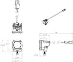 Baja Designs S1 White LED Auxiliary Light Pod | Universal