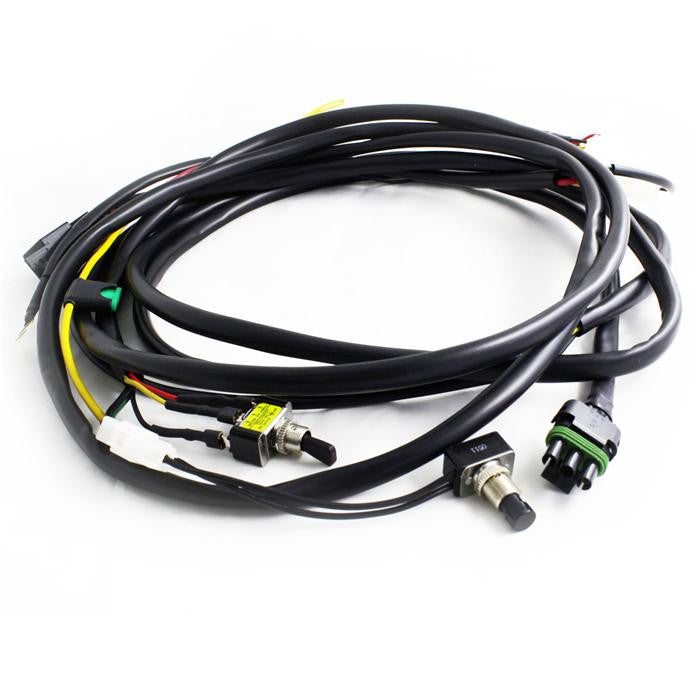 Baja Designs OnX6/XL High-Power Mode-Switch Wiring Harness (2-Light Max, 355 Watts) | Universal