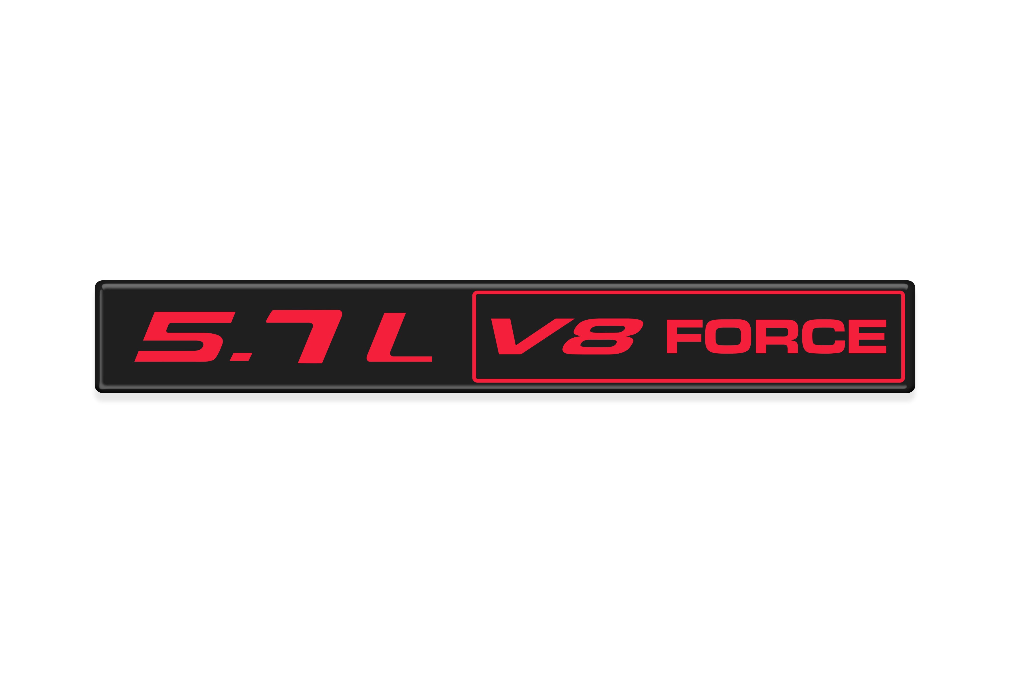 Engine Badge Fits Any Toyota Tundra