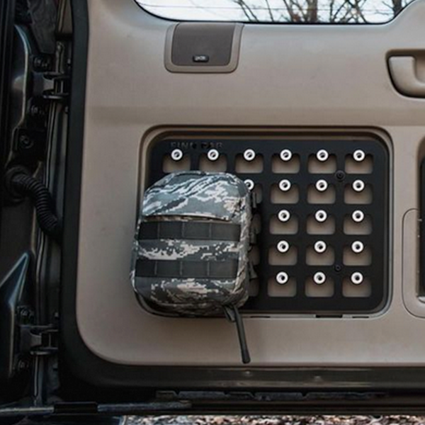 Finn Fab GX470 Rear Door Threaded Molle Grid Tool Kit Side