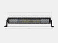 22" Dual Row 5D Optic OSRAM LED Bar