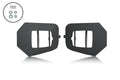 LED Fog Light Pod Replacement Mounting Brackets For 2016-2023 Toyota Tacoma