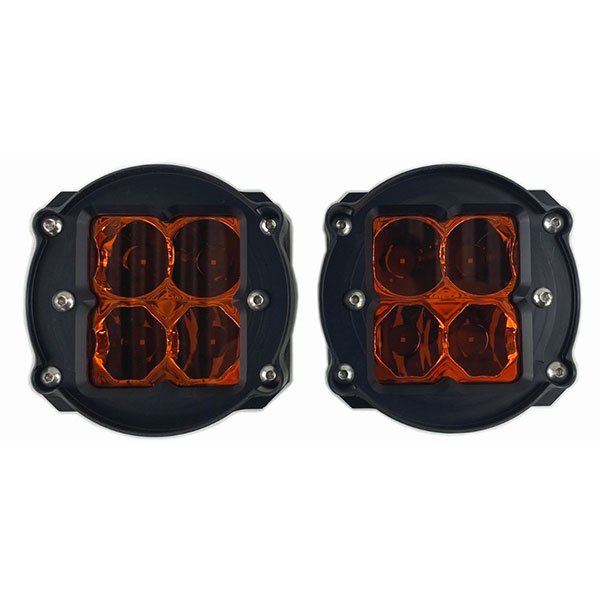 Heretic Amber Fog Light Pocket Kit 3rd Gen Tacoma (2016-2023)