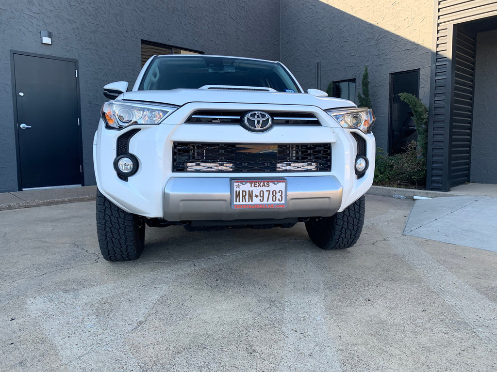 32" Hidden Grille LED Light Bar Brackets Kit Fits 2014-2024 Toyota 4Runner