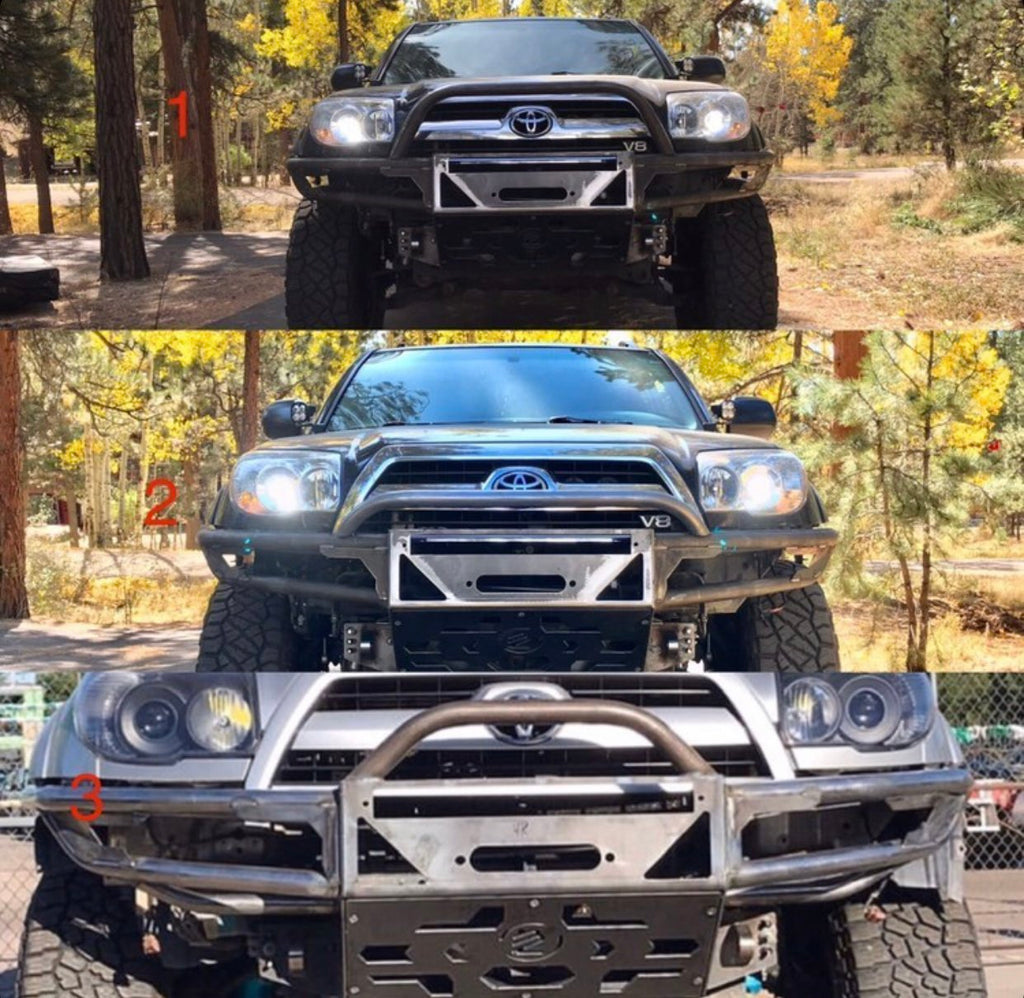 Lil B's Fab 4th Gen 4Runner Front Hybird Bumper (2003-2009)