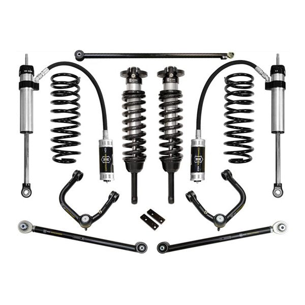 ■LESU ステンレス ガスタンク付 テールビームキット (改) G-6200 Icon 0-3.5” Stage 4 Lift Kit with Tubular or Billet UCAs For Lexus