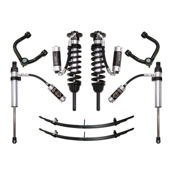 Icon 0-3.5” Stage 6 Lift Kit with Tubular UCAs For 2nd & 3rd Gen Tacoma