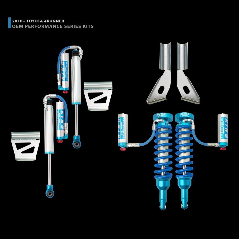 KING 0"-3" Lift Kit with Compression Adjusters 5th Gen 4Runner 2010-2024