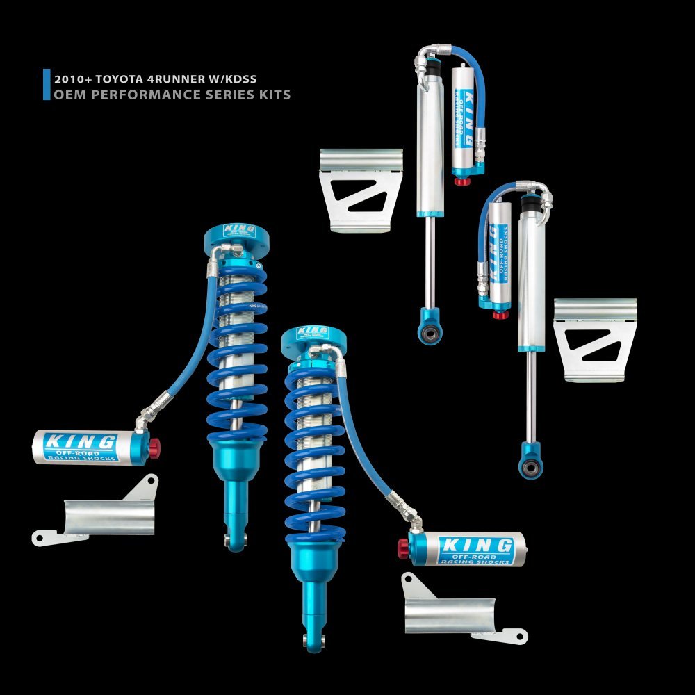 KING 0"-3" Lift Kit with Compression Adjusters 5th Gen 4Runner 2010-2024