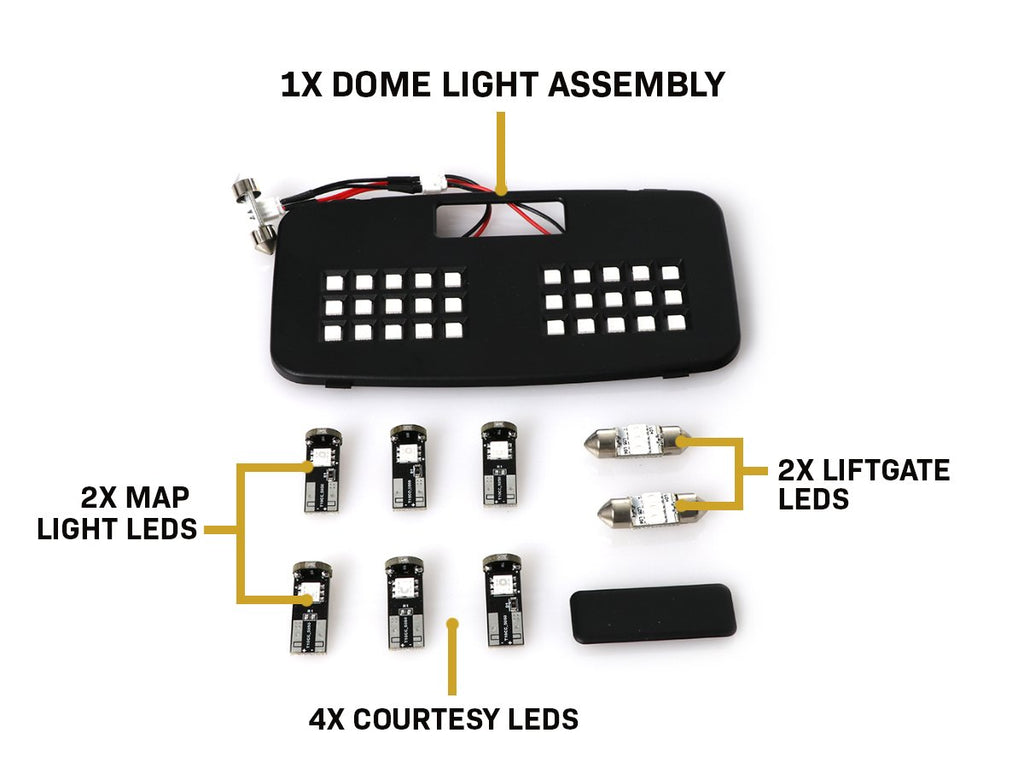 USR 2010-2021 Toyota 4Runner LED Interior Light Set