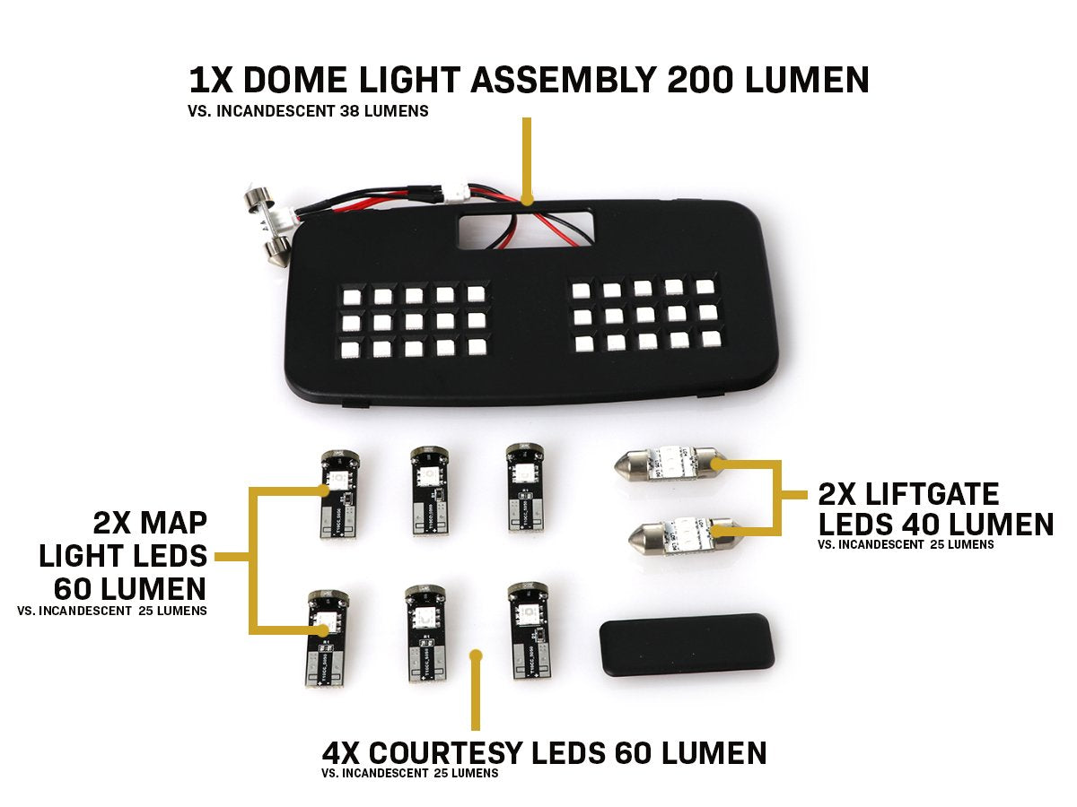 USR 2010-2021 Toyota 4Runner LED Interior Light Set
