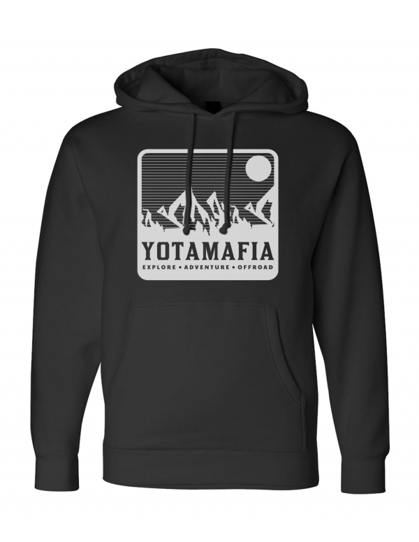 Yotamafia Mountain Hoodie | Black