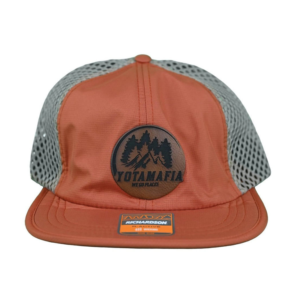 YM Summit Orange Ripstop & Mesh Hat