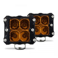 HERETIC 6 SERIES QUATTRO LIGHT - PAIR PACK - AMBER