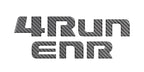 Rear Hatch Letter Overlays Fits 2010-2024 Toyota 4Runner
